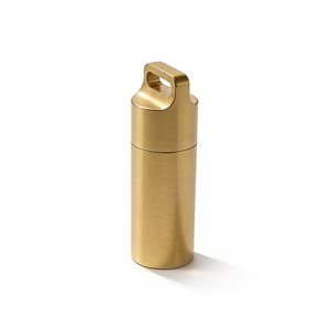 Fabricant OEM de boîtiers métalliques de précision en laiton étanche pour piluliers, usinés sur commande par CNC chinois - Product Image 1