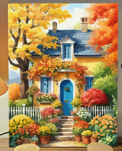 Pintura al Óleo de Girasol de Estilo Moderno, Kits de Pintura por Números sobre Lienzo, Decoración del Hogar, Arte Mural con Motivo Floral - Product Image 3