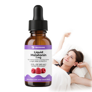 Gocce Liquide di Melatonina OEM per Favorire un Sonno Più Rapido e Più Lungo, Migliorare la Qualità del Sonno, Integratore di Melatonina per Adulti - Product Image 1