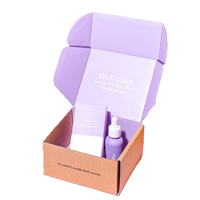 Boîtes d'emballage en carton ondulé pour produits de maquillage, emballage personnalisé avec logo, boîtes d'expédition en gros