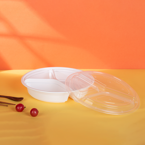 Wegwerp voedselcontainers groothandel gratis sample 2 3 compartimenten voedselwarmer container voor restaurantgebruik - Product Image 6