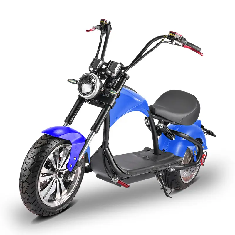 2024 Venda quente 3000 W motocicleta elétrica de 2 rodas EEC COC Citycoco Scooters Elétricos