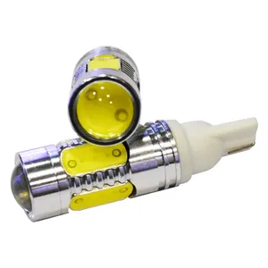 ROUGE blanc jaune 12V 194 186 W5W canbus sans erreur T10 7.5W COB haute puissance voiture led coin indiquer signal de secours ampoule lumière