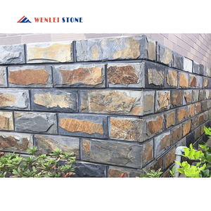 Huis Van Natuurlijke Leisteen, Roestige Leisteen En Spaanse Leisteen, Wenlei Steen-Fabriek Prijs Stenen Wandbekleding - Product Image 6
