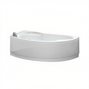 อ่างอาบน้ำมุมโค้งครึ่งวงกลมแบบอสมมาตร 165x85 Sx Hydro Bathtub - Product Image 2
