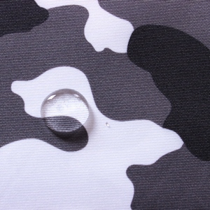 Tissu en polyester nylon Taslan Twill <span class=keywords><strong>Mike</strong></span> Color 380D, matériau extérieur enduit imperméable et respirant pour veste et vêtements d'extérieur - Product Image 4