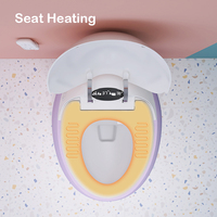 Articles sanitaires automatiques modernes sans réservoir Wc une pièce en forme d'oeuf avec contrôle intelligent Wifi toilette intelligente avec siège chauffant