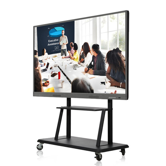 LETINE 65 Inch 4K Interactive Whiteboard with Android OS and 3-Year Warranty-Touch Screen Smart Board for Classroom Teaching
