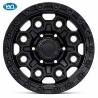 Jantes tout-terrain MSD 4x4, fabrication directe d'usine pour SUV 4x4, 22 pouces, revêtement poudré, résistantes à la corrosion, en alliage coulé