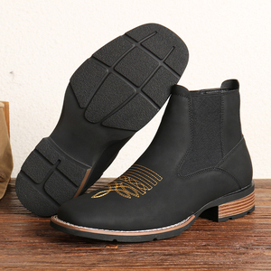 <span class=keywords><strong>Bottes</strong></span> de travail en cuir et caoutchouc imperméables <span class=keywords><strong>pour</strong></span> hommes 2025 – <span class=keywords><strong>Bottes</strong></span> de <span class=keywords><strong>motard</strong></span> en cuir à vendre - Product Image 6