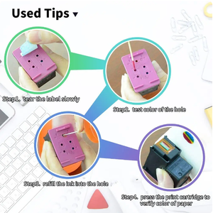 Recharges d'<span class=keywords><strong>encre</strong></span> universelles Aomya, <span class=keywords><strong>encre</strong></span> rechargeable 100 ml, compatible avec les imprimantes HP/Brother/Canon/<span class=keywords><strong>Lexmark</strong></span>, systèmes CISS - Product Image 5