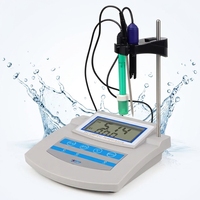 Testeur d'eau multifonctionnel de bureau PHS-26C en gros d'usine – Détecteur numérique de laboratoire pour la surveillance de l'eau du robinet (pH, ORP, EC, CF, Température)