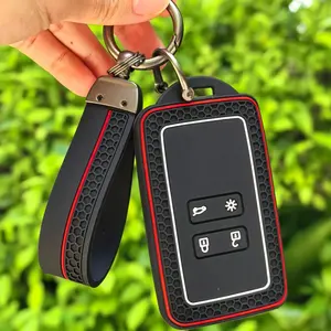 <span class=keywords><strong>Porte</strong></span>-clés en silicone pour Renault Austral Captur Arkana Koleos Zoe Scenic <span class=keywords><strong>Dacia</strong></span> Sandero Duster Logan Jogger Kadjar Clio Megane - Product Image 3