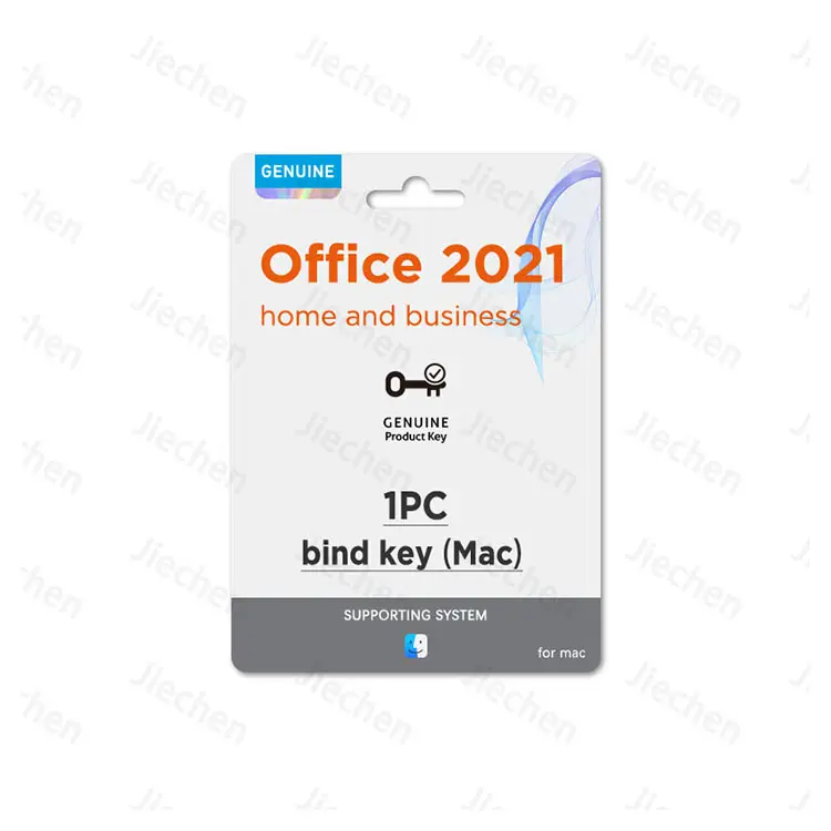 Office 2021 Home e Business para Mac Key Bind 2021 HB para Mac Licença enviada por Ali na página de chat