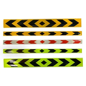 Hot Sale 10cmx90cm Truck Warning Arrow Reflector Reflective Sticker For Vehicles