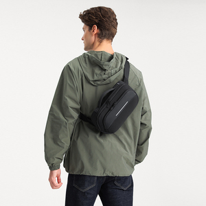 Tas Selempang Ozuko 9551 Sales Designer untuk Pria, Cocok untuk Lari, Olahraga, Fitness, Trendy, Tas Dada Pria, Tahan Air, <span class=keywords><strong>Anti</strong></span> Maling, Tas Pinggang - Product Image 6