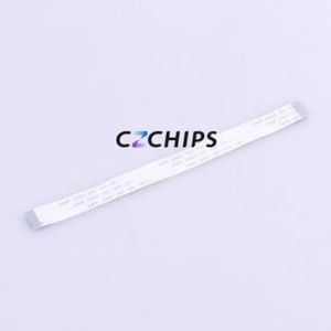 JS05A-22P-150-4-8 FFC Cable (Flexible Flat Cable) P=0.5mm Connector 22P 0.5mm 0.3mm Non-Inverting - Product Image 1