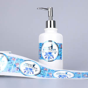 Etiquetas Personalizadas para Recuerdos de Boda, Pegatinas Personalizadas para Botellas de Desinfectante, Let Love Bloom, Etiquetas Adhesivas para Regalos de Fiesta - Product Image 5