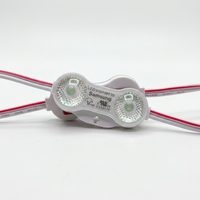 Module LED de haute qualité 0,8W 12V SMD2835 2 LED Lumineux et durable avec indice de protection IP67 pour enseignes LED Garantie de 5 ans