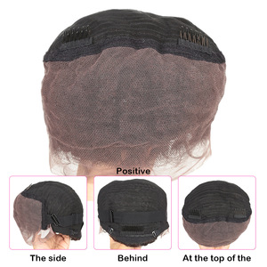 วิกผมถักเปียยาวแบบยุโรป  พร้อมเชือกผูกผมแบบโปร่งใส สำหรับผู้หญิงผิวสี (ดีไซน์มีชีวิตชีวา) - Product Image 5