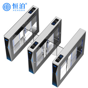 Torniquete Giratorio Hengbo con Escáner de Código de Barras, Sistema de Control de Acceso con Tickets <span class=keywords><strong>para</strong></span> Edificios Comerciales - Product Image 3