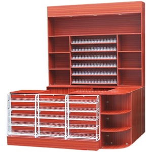 Cassa di legno cassa cassa vendite contatore progetta super mercato contatore intelligente magnete casse - Product Image 4