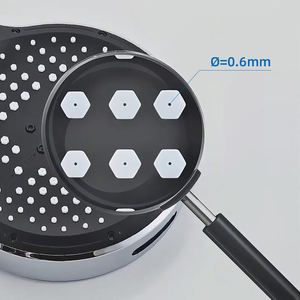 Pommeau <span class=keywords><strong>de</strong></span> <span class=keywords><strong>douche</strong></span> 3+1 jets haute pression, douchette à main effet pluie, grande <span class=keywords><strong>plaque</strong></span>, douchette à main - Product Image 6