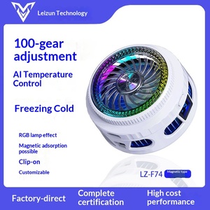 Enfriador de Teléfono Móvil U-jie Factory, Control Inteligente de Temperatura, Adsorción Magnética, Semiconductor, Enfriador de Teléfono Dedicado para E-Sports - Product Image 2