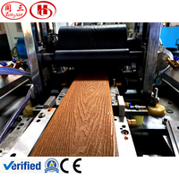 Maquinaria de madera plástica/máquina de fabricación de madera plástica/máquina de extrusión wpc