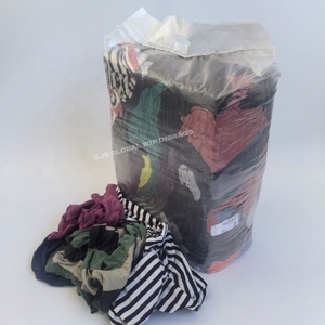 Chiffons de nettoyage anti-rayures 10kg 25kg, chiffons en T-shirt 100% coton pour le nettoyage - Product Image 1