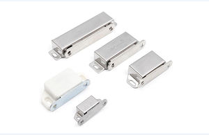 Serrure magnétique de porte d'armoire en acier inoxydable, loquet à <span class=keywords><strong>aimant</strong></span> pour armoire, <span class=keywords><strong>placard</strong></span>, placards, portes et tiroirs - Product Image 4