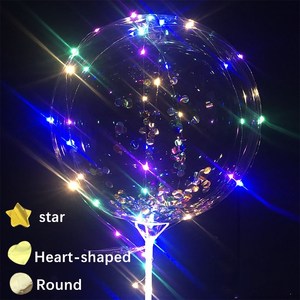 Palloncino giocattolo del fumetto di vendita caldo palloncino bobo <span class=keywords><strong>led</strong></span> gonfiabile incandescente - Product Image 4