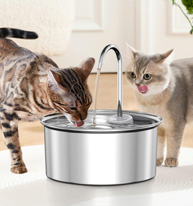 2026 Luxury OEM Custom Design 3.2L Automatic Sensor Cat Water Fountain Portable <b>Pet</b> Supplies for Small Animals Charged Power - Product Image 6