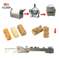 FSD Machine automatique de découpe d'arachides en acier inoxydable Ligne de production complète de bonbons durs pour snacks Nouvel état