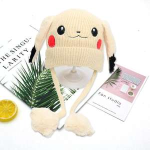 Gorro de Invierno para Niños XUX Kawaii Move Ear Amarillo, Gorro Cálido para Niños de 2 a 10 Años - Product Image 2