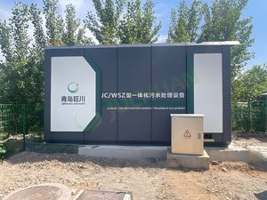 Công trường xây dựng hệ thống xử lý nước thải di chuyển nhà máy xử lý nước thải tích hợp vệ sinh - Product Image 2