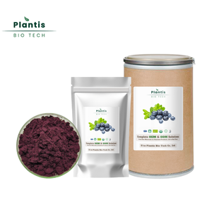 Nhà máy cung cấp tự nhiên chất chống oxy hóa cây nham lê Chiết Xuất 25% anthocyanins bột trái cây trong trống bao bì cho mắt hỗ trợ - Product Image 3