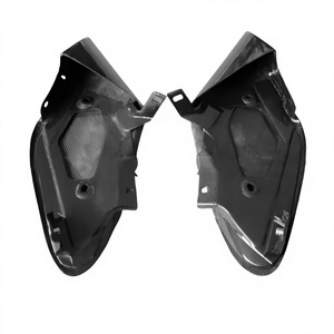 Rejillas de Ventilación Laterales de Fibra de Carbono Seca Tipo N Modificadas para Ferrari 488 GTB Spider, Cubiertas de Conductos de Aire para Guardabarros Traseros, Piezas de Kit de Carrocería - Product Image 5