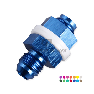 Unité de carburant évasée AN10 de haute qualité, 20 pièces, tête en vrac adaptée au lave-linge à téflon et écrou noir - Product Image 3