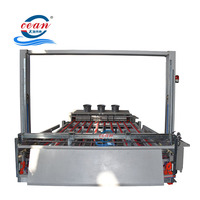 Máquina Automática de Impresión Flexográfica, Ranurado y Troquelado, 4 Colores, Controlada por Computadora, para Cartón, con Apilador Vibratorio