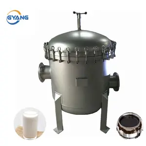 Fully Automatic Bag Filter Housing 316 Stainless Steel Filter Paper Tea Bag Water Filter Purifier System