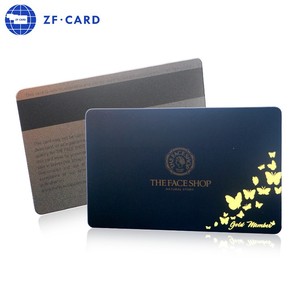 บัตร ZF CARD NTAG(R)216/213/215 กันน้ำ CR80 RFID/NFC บัตรธุรกิจพร้อมคิวอาร์โค้ดและ 13.56MHz สำหรับโซเชียลมีเดีย - Product Image 5