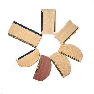 Peigne en bois pour pulls en cachemire et laine, outil de suppression des bouloches et des peluches, vente en gros - Product Image 2