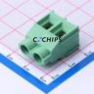 DG636-7.62-02P-14-02A(H) Screw Terminal Block Through hole Component (THT),P=7.62mm Connector 1x2P 7.62mm Through Hole 2P - Product Image 1
