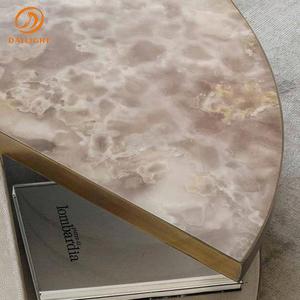 Ý căn hộ cổ điển gỗ rắn đồ nội thất phòng khách Châu Âu cổ bộ cao cấp Pháp tùy chỉnh sang trọng Bàn cà phê - Product Image 3