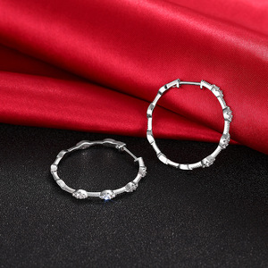 Orecchini Geometrici Marquise per Donne, Accessori Moda Semplici per Uso Quotidiano - Product Image 6