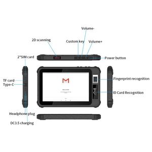 แท็บเล็ต Android 11 ทนทาน รองรับ NFC ใช้งานกลางแจ้งได้ รองรับ Wifi สำหรับธุรกิจ พร้อมเครื่องสแกนบาร์โค้ด มาตรฐานกันน้ำ IP68/65 ราคาถูกที่สุด ขนาด 8 นิ้ว ความจุ 64GB - Product Image 3