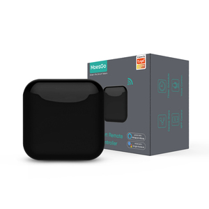 Moes Tuya WiFi RF <span class=keywords><strong>IR</strong></span> Điều Khiển Từ Xa Không Dây Blaster Điều Khiển Từ Xa Phổ Quát RF433/315MHz Cho TV, Điều Hòa Không Khí, Quạt, <span class=keywords><strong>STB</strong></span> - Product Image 1