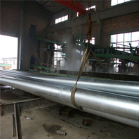 Tuyau ovale en acier au carbone ERW galvanisé à chaud ASTM S235JR pour la construction, clôtures, tubes de forage, fourniture d'usine, livraison rapide