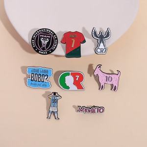 Pin Esmaltado de la Insignia de la Leyenda <span class=keywords><strong>del</strong></span> Fútbol para Aficionados, Venta al Por Mayor - Product Image 4